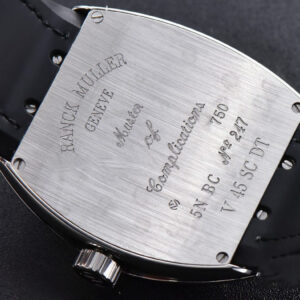 Vanguard V45 45mm ZF Black Textured Dial Black Leather Strap MIYOTA 9015 - Image 14
