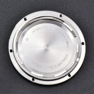 Portofino V7F 37MM Diamond Silver Dial Silver Marker Red Leather Strap A2892 - Image 21