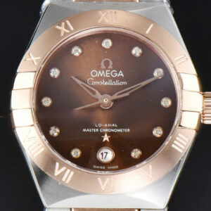 Constellation 29mm TWSF RG Brown Dial RG/SS Bracelet A8700