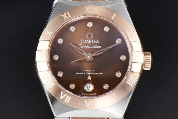 Constellation 29mm TWSF RG Brown Dial RG/SS Bracelet A8700