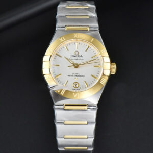 Constellation 29mm TWSF YG White Dial YG/SS Bracelet A8700 - Image 9