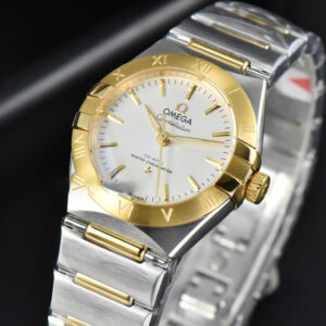 Constellation 29mm TWSF YG White Dial YG/SS Bracelet A8700 - Image 10
