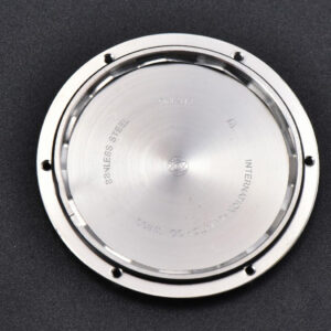Portofino V7F 40MM White Dial YG Hands Black Leather Strap A2892 - Image 20