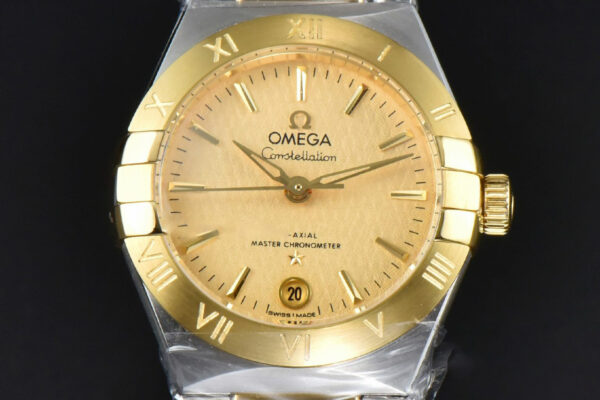 Constellation 29mm TWSF YG Gold Textured Dial YG/SS Bracelet A8700