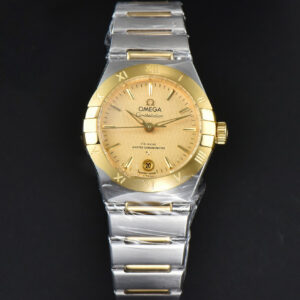 Constellation 29mm TWSF YG Gold Textured Dial YG/SS Bracelet A8700 - Image 15