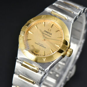 Constellation 29mm TWSF YG Gold Textured Dial YG/SS Bracelet A8700 - Image 16