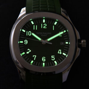 Aquanaut 5168 42mm ZF Green Dial Green Rubber Strap A324 - Image 13
