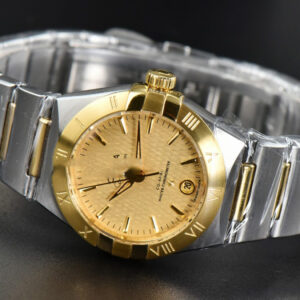 Constellation 29mm TWSF YG Gold Textured Dial YG/SS Bracelet A8700 - Image 23