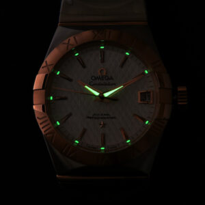 Constellation VSF 38MM RG/SS White Textured Dial RG/SS Bracelet A8500 - Image 18
