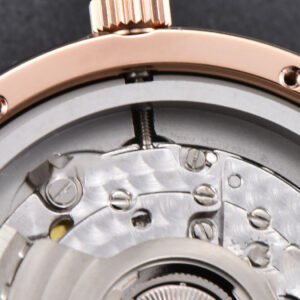 Portofino V7F 40MM RG Diamond Gray Dial RG Marker Brown Leather Strap A2892 - Image 25
