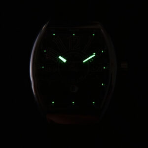 Vanguard V45 45mm ZF Black Textured Dial Black Leather Strap MIYOTA 9015 - Image 21