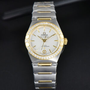 Constellation 29mm TWSF YG Diamond White Dial Stick Marker YG/SS Bracelet A8700 - Image 14