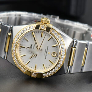 Constellation 29mm TWSF YG Diamond White Dial Stick Marker YG/SS Bracelet A8700 - Image 22