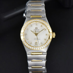 Constellation 29mm TWSF YG Diamond MOP Dial YG/SS Bracelet A8700 - Image 14