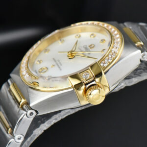 Constellation 29mm TWSF YG Diamond MOP Dial YG/SS Bracelet A8700 - Image 19