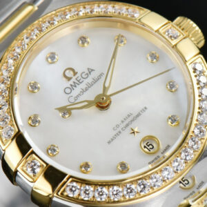 Constellation 29mm TWSF YG Diamond MOP Dial YG/SS Bracelet A8700 - Image 20