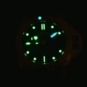 PAM1055 42mm Luminor Submersible VSF on Green Rubber Strap P.900 Clone - Image 22