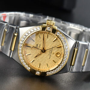 Constellation 29mm TWSF YG Diamond YG Dial YG/SS Bracelet A8700 - Image 22