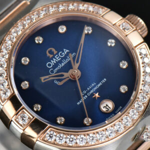 Constellation 29mm TWSF RG Diamond Blue Dial RG/SS Bracelet A8700 - Image 21