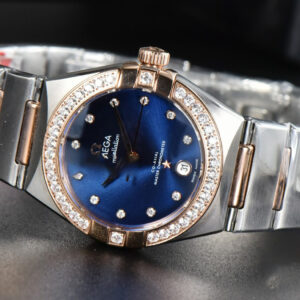 Constellation 29mm TWSF RG Diamond Blue Dial RG/SS Bracelet A8700 - Image 22