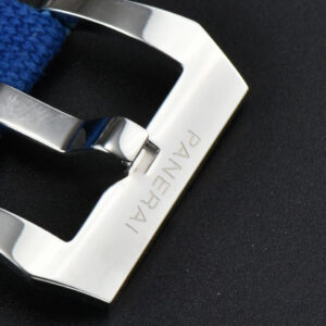 PAM777 44mm HWF Black Dial Blue Leather Strap A6497 - Image 12