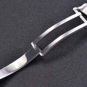 PanoMatic Lunar TZF 40MM White Dial Black Leather Strap A23J - Image 17