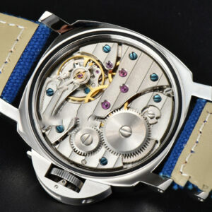 PAM777 44mm HWF Black Dial Blue Leather Strap A6497 - Image 21