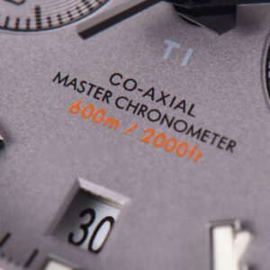 Planet Ocean Chrono 45.5mm OMF Gray Dial Orange/Black Rubber Strap A9900 - Image 3