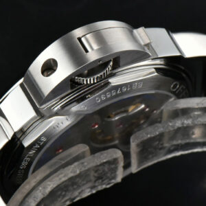 PAM915 44mm HWF Black Dial Black Leather Strap A6497 - Image 8