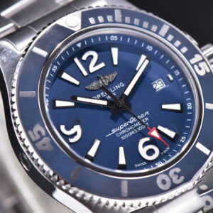 Superocean Automatic TF 44MM Blue Dial SS Bracelet A2824 - Image 7