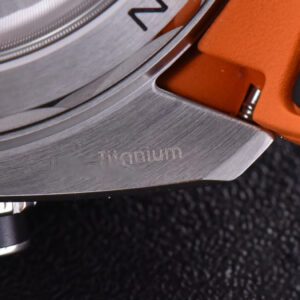 Planet Ocean Chrono 45.5mm OMF Gray Dial Orange/Black Rubber Strap A9900 - Image 27
