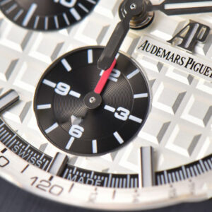Royal Oak Offshore JF 44MM Black Ceramic Panda Dial Rubber Strap A3126 V2 - Image 8