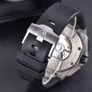 Royal Oak Offshore JF 44MM Black Ceramic Panda Dial Rubber Strap A3126 V2 - Image 16