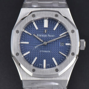 Royal Oak 15400 ORF 41MM Blue Textured Dial SS Bracelet A3120 Super Clone