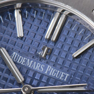 Royal Oak 15400 ORF 41MM Blue Textured Dial SS Bracelet A3120 Super Clone - Image 14
