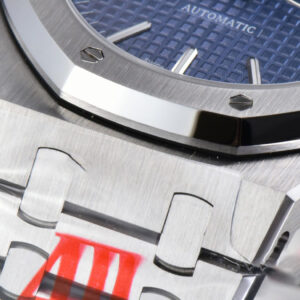 Royal Oak 15400 ORF 41MM Blue Textured Dial SS Bracelet A3120 Super Clone - Image 15