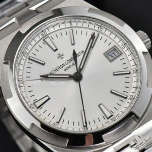 Overseas 4500V 41mm ZF White Dial SS Bracelet A5100 - Image 12
