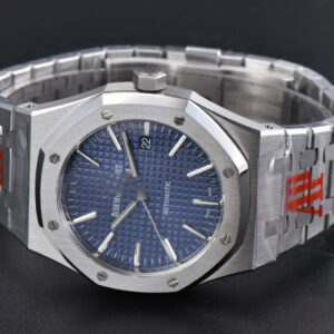 Royal Oak 15400 ORF 41MM Blue Textured Dial SS Bracelet A3120 Super Clone - Image 18