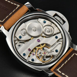 PAM416 44mm HWF Black Dial Brown Leather Strap A6497 - Image 20