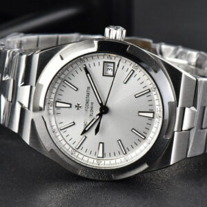 Overseas 4500V 41mm ZF White Dial SS Bracelet A5100 - Image 16