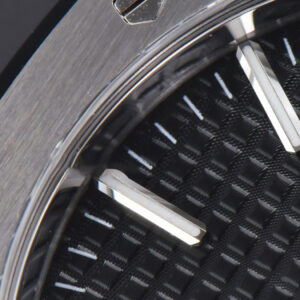 Royal Oak 15400 ORF 41MM Black Textured Dial SS Bracelet A3120 Super Clone - Image 10