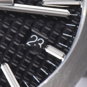 Royal Oak 15400 ORF 41MM Black Textured Dial SS Bracelet A3120 Super Clone - Image 12