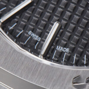 Royal Oak 15400 ORF 41MM Black Textured Dial SS Bracelet A3120 Super Clone - Image 14