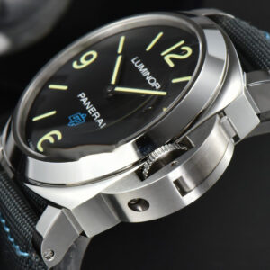 PAM774 44mm HWF Black Dial Black Leather Strap A6497 - Image 6