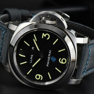 PAM774 44mm HWF Black Dial Black Leather Strap A6497 - Image 10