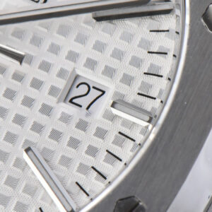 Royal Oak 15400 ORF 41MM White Textured Dial SS Bracelet A3120 Super Clone - Image 13