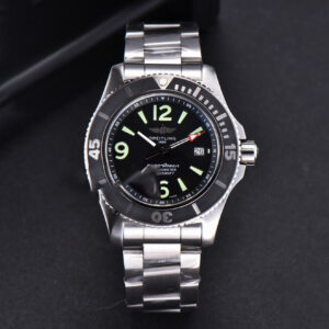 Superocean Automatic TF 44MM Black Dial SS Bracelet A2824 - Image 13