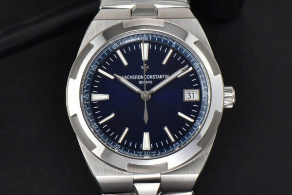 Overseas 4500V 41mm ZF Blue Dial SS Bracelet A5100