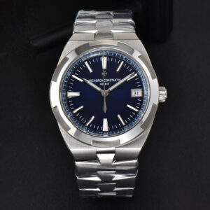 Overseas 4500V 41mm ZF Blue Dial SS Bracelet A5100 - Image 5