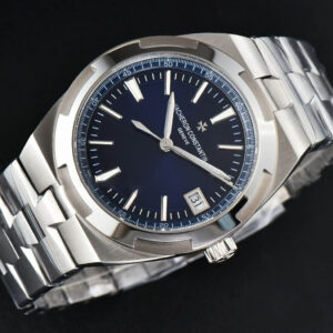 Overseas 4500V 41mm ZF Blue Dial SS Bracelet A5100 - Image 6